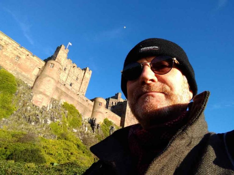 Kurt at Bamburgh Castle